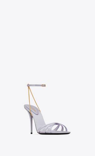 melody sandals in crepe satin