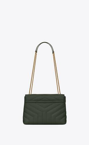 loulou small chain bag in quilted "y" leather