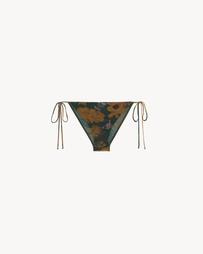 printed tied bottoms