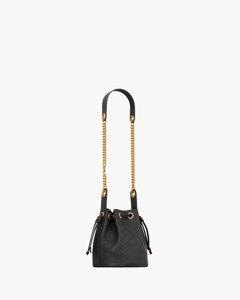 CASSANDRE bucket bag in lambskin