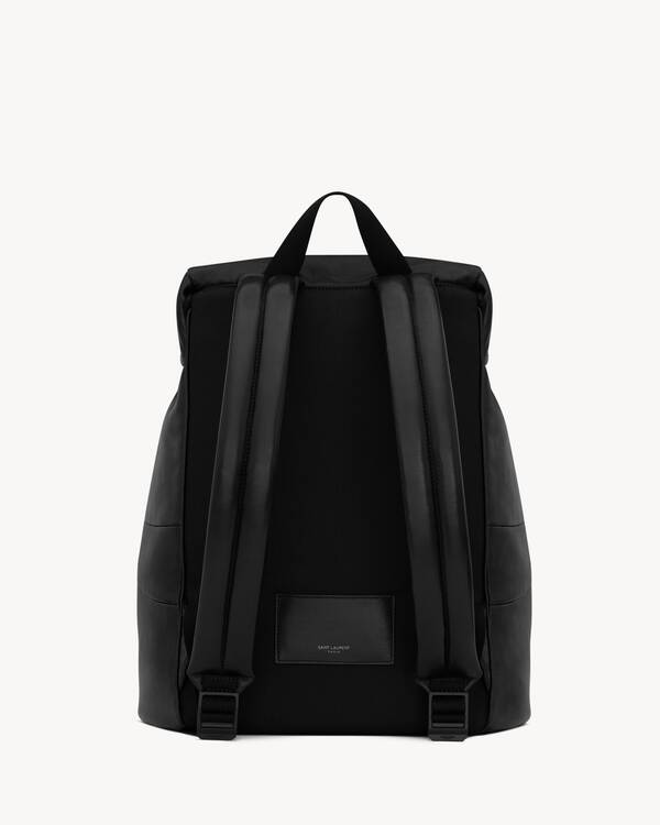 SAINT LAURENT backpack in grained leather | Saint Laurent | YSL.com