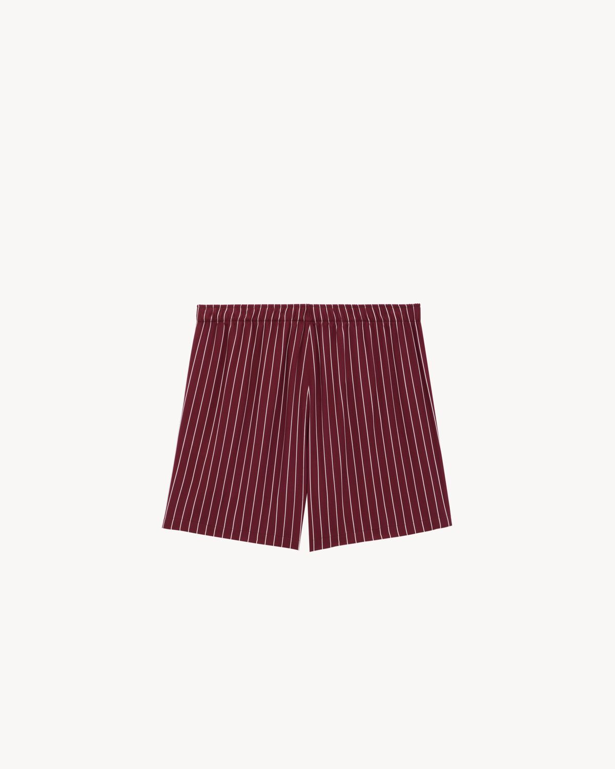 CASSANDRE striped shorts