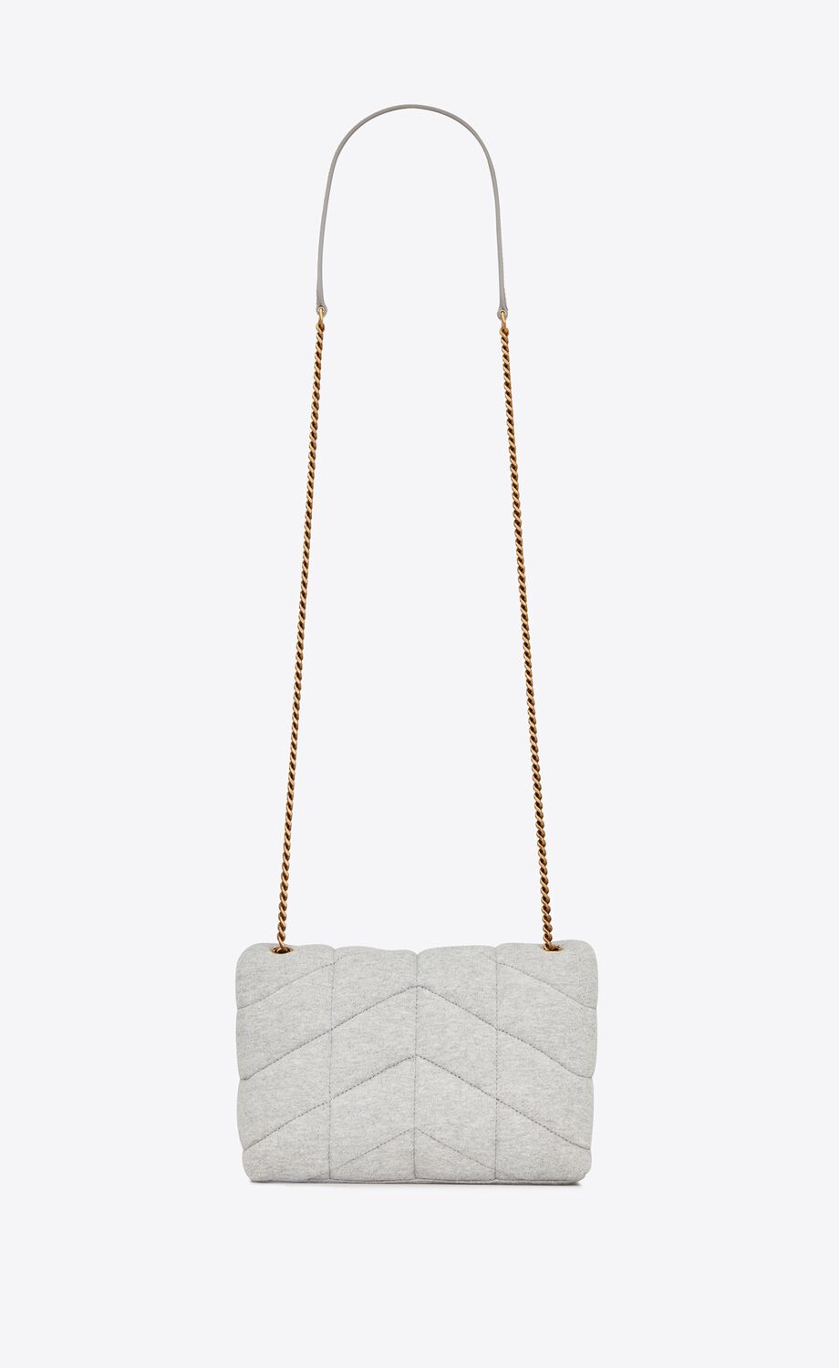 PUFFER TOY BAG IN JERSEY Saint Laurent