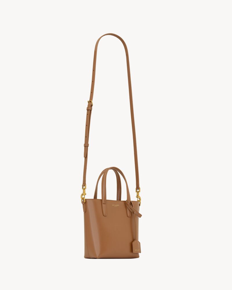 Mini Toy SHOPPING SAINT LAURENT in box leather | Saint