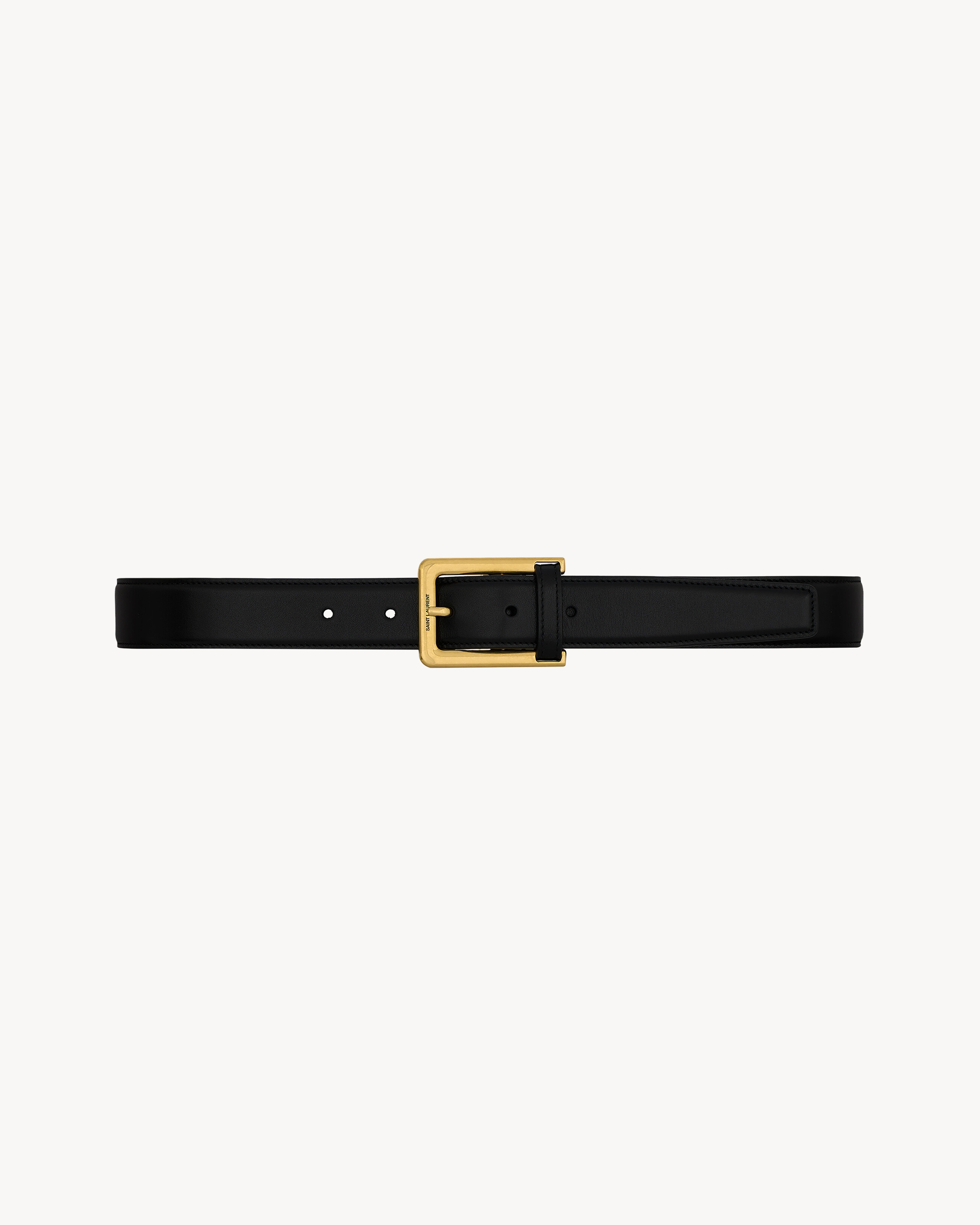 leather-loop belt in leather