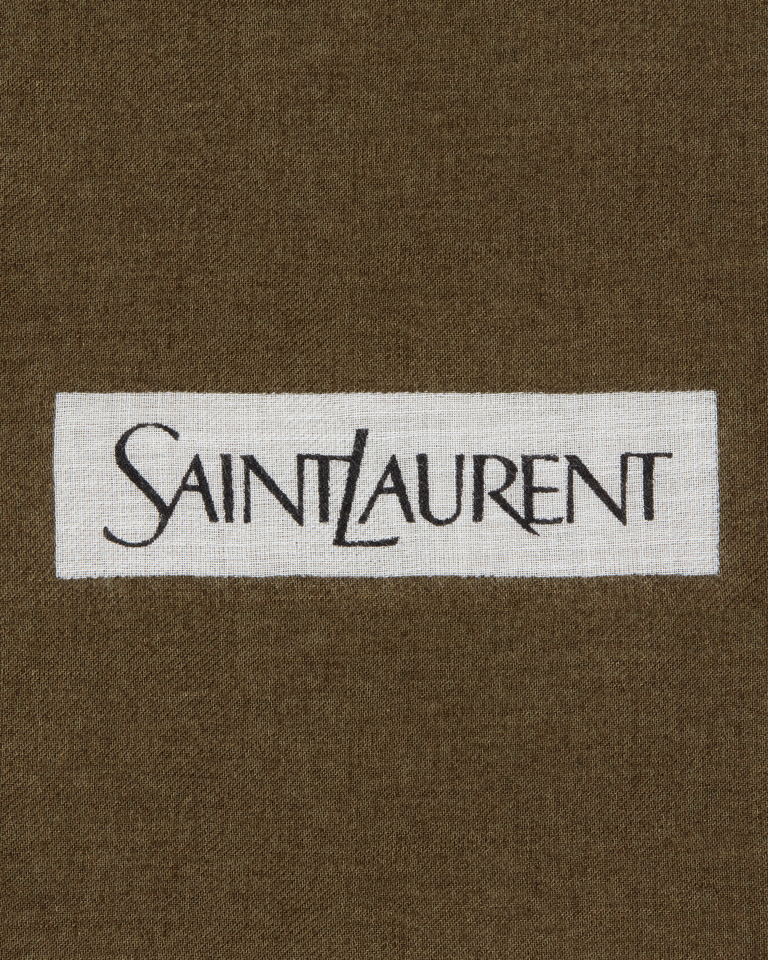 square scarf in graphic modal and cashmere