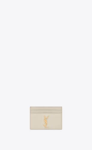 リザードエンボスレザー製 カサンドラ saint laurent カードケース