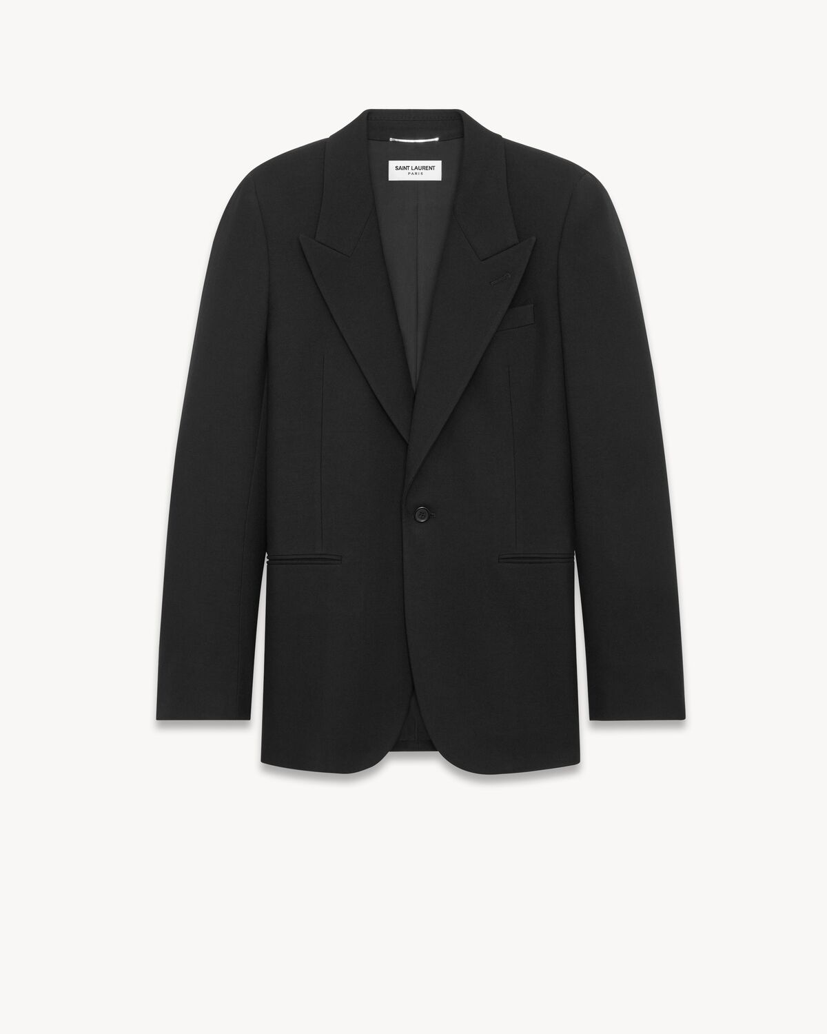 Jacket in Wool Gabardine