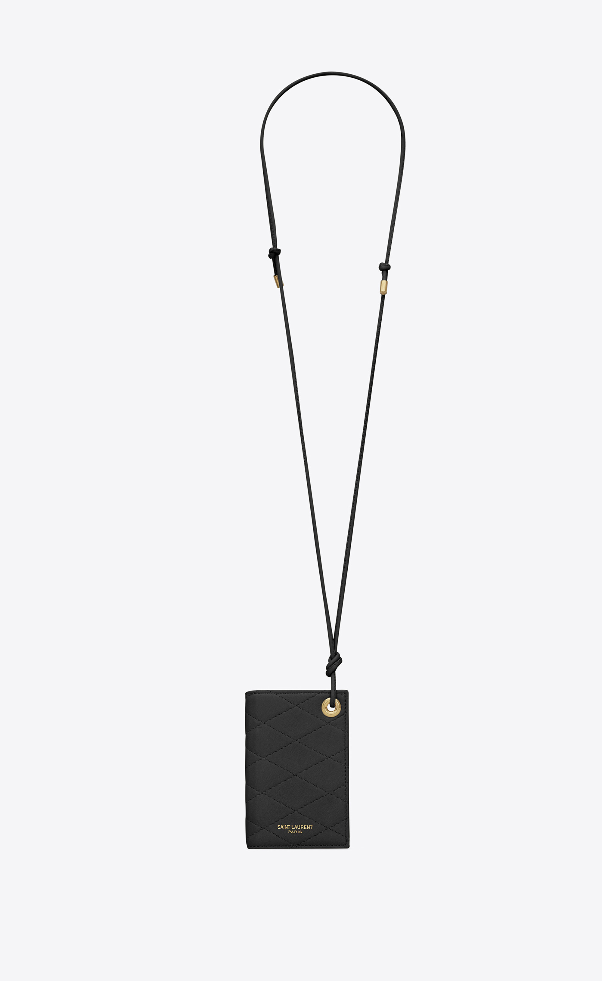 ysl lanyard card holder