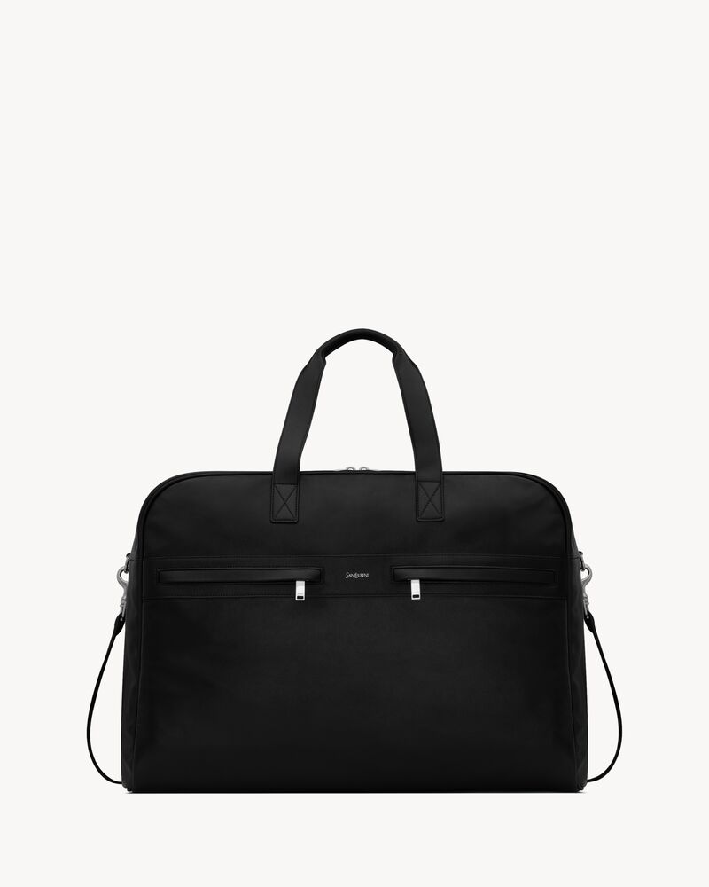 CAMP maxi duffle bag in pelle liscia