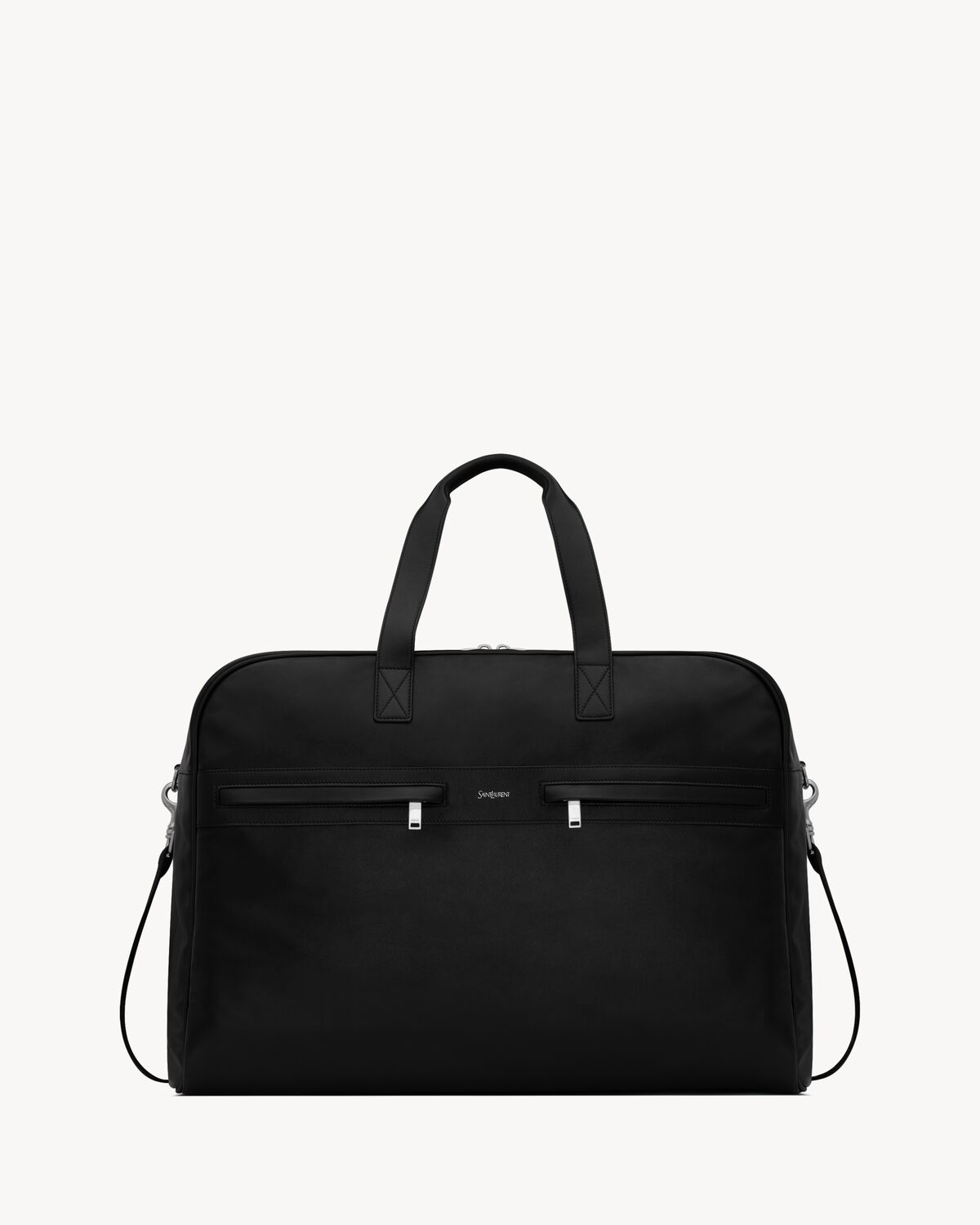 camp maxi duffle bag in smooth leather