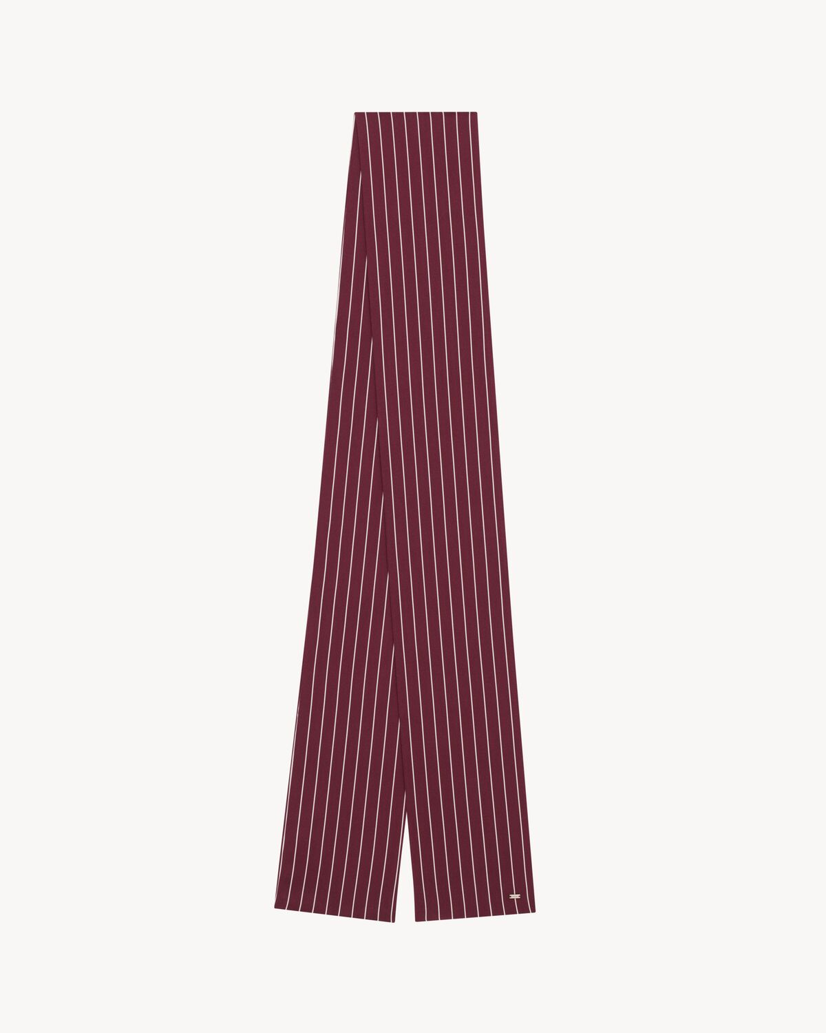 striped lavallière in viscose