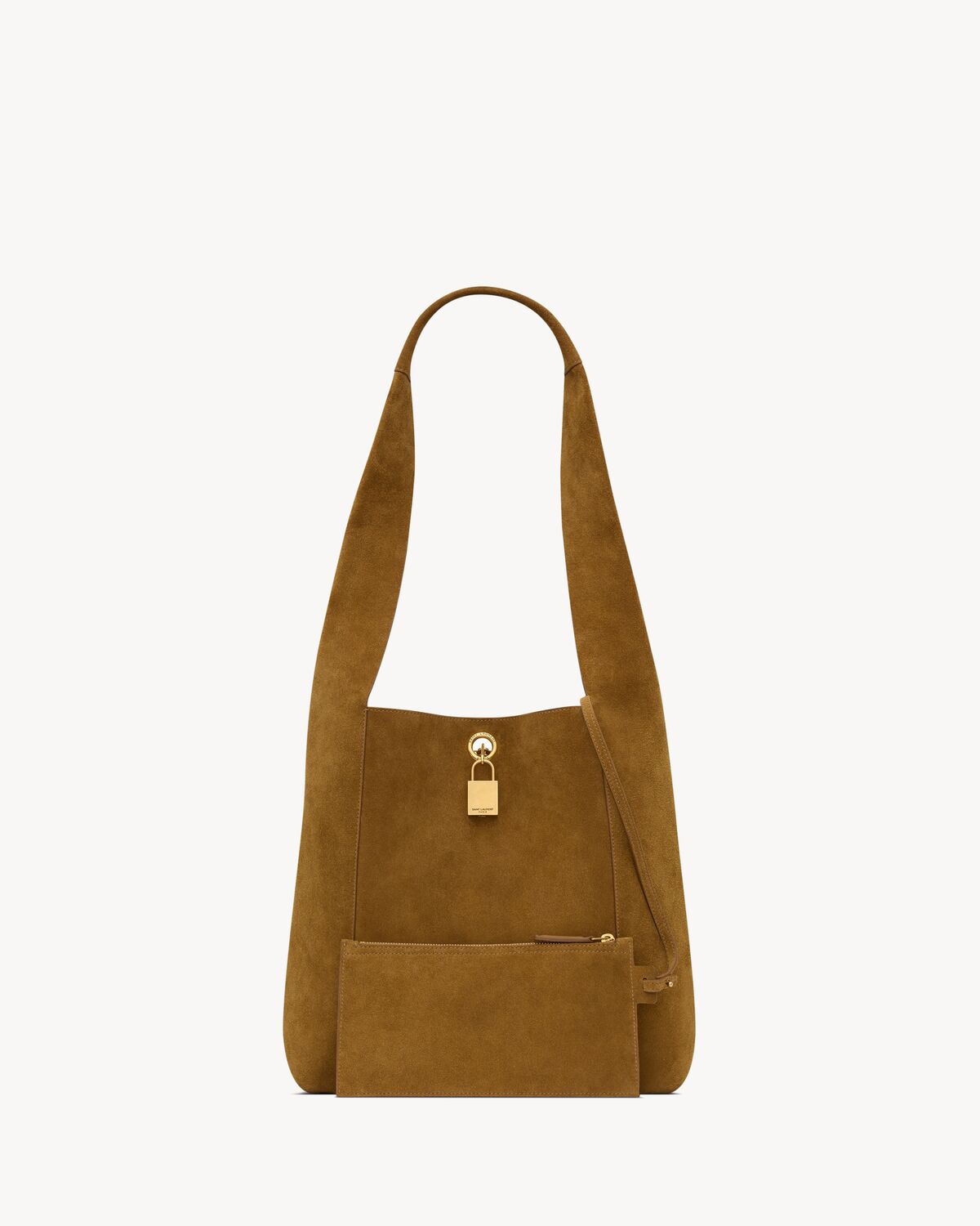 생로랑 스웨이드 소재의 탱거 숄더백 773686AAC2F9851