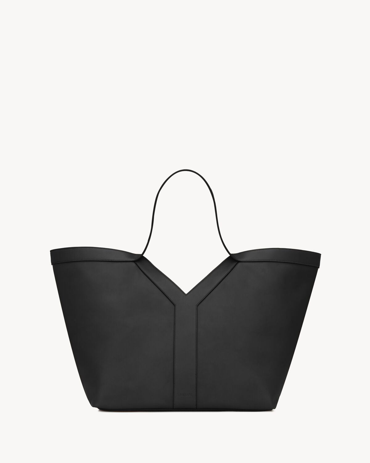 Y TOTE IN LEATHER Saint Laurent YSL