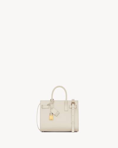 トートバッグ Saint Laurent FW25 YSL SDJ NANO (39203502G9W 2536) SAC DE JOUR IN SMOOTH LEATHER - NANO | Saint Laurent | YSL US