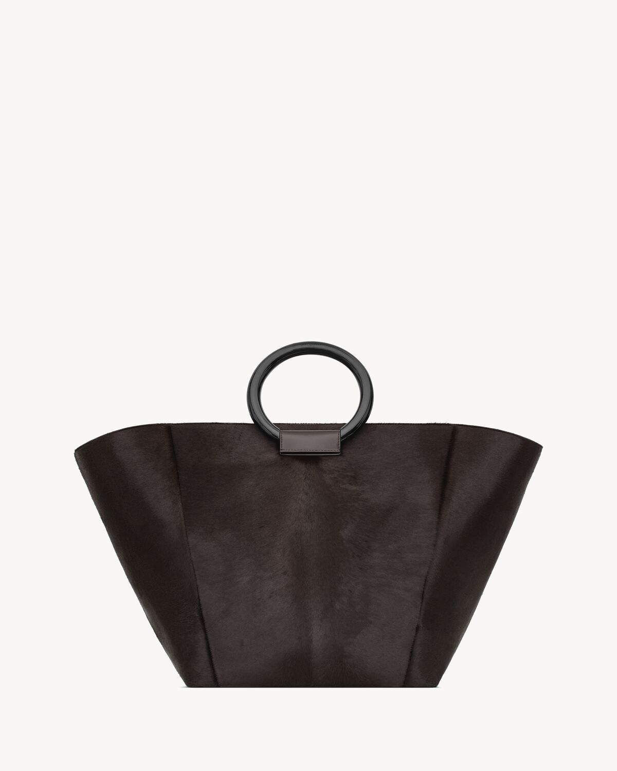 Maxi tote in pony hair leather