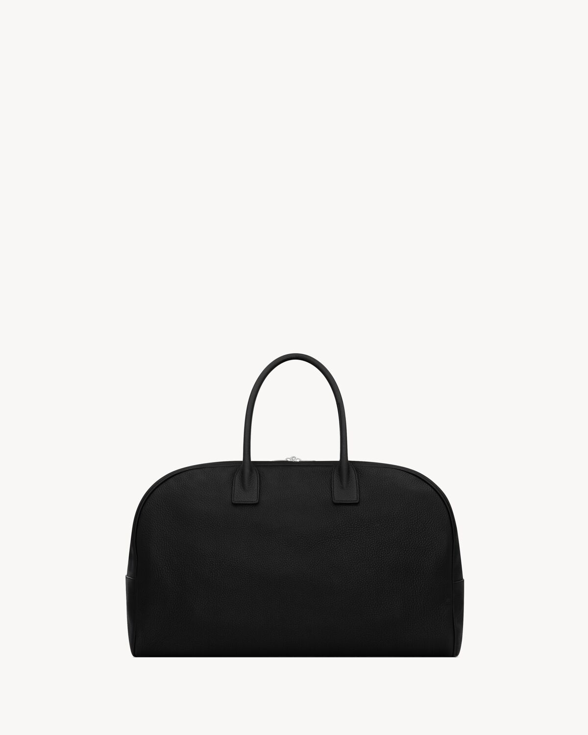 sac bowling duffle en cuir grainé