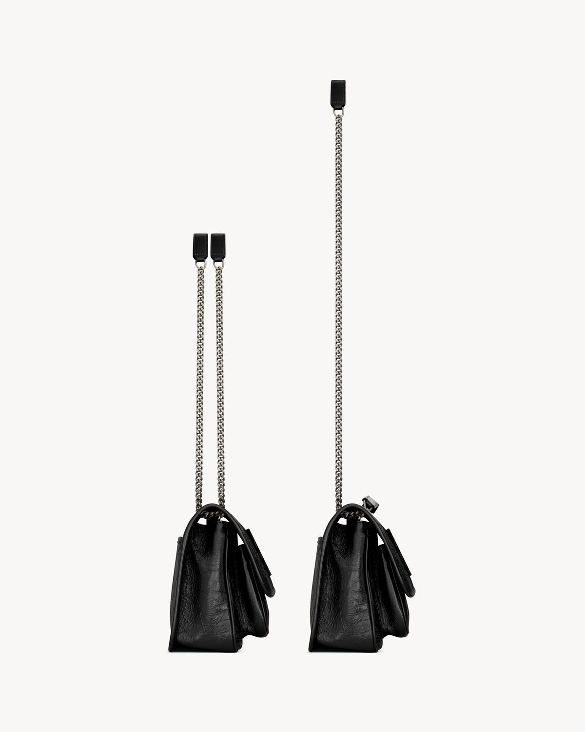 생로랑 빈티지 가죽 소재의 니키 베이비 숄더백 6331600EN041000