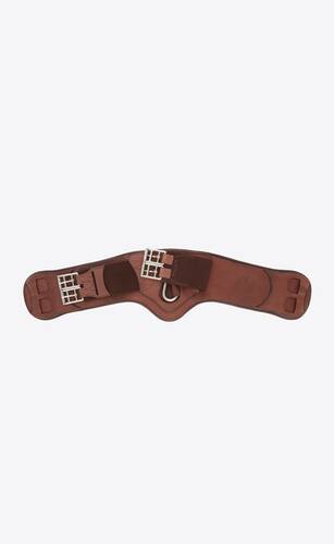 butet dressage girth in leather - 55 cm