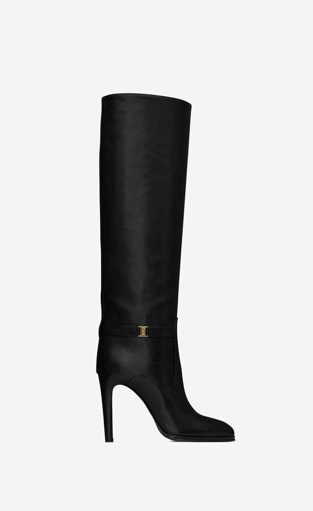 DIANE boots in grained leather | Saint Laurent | YSL.com
