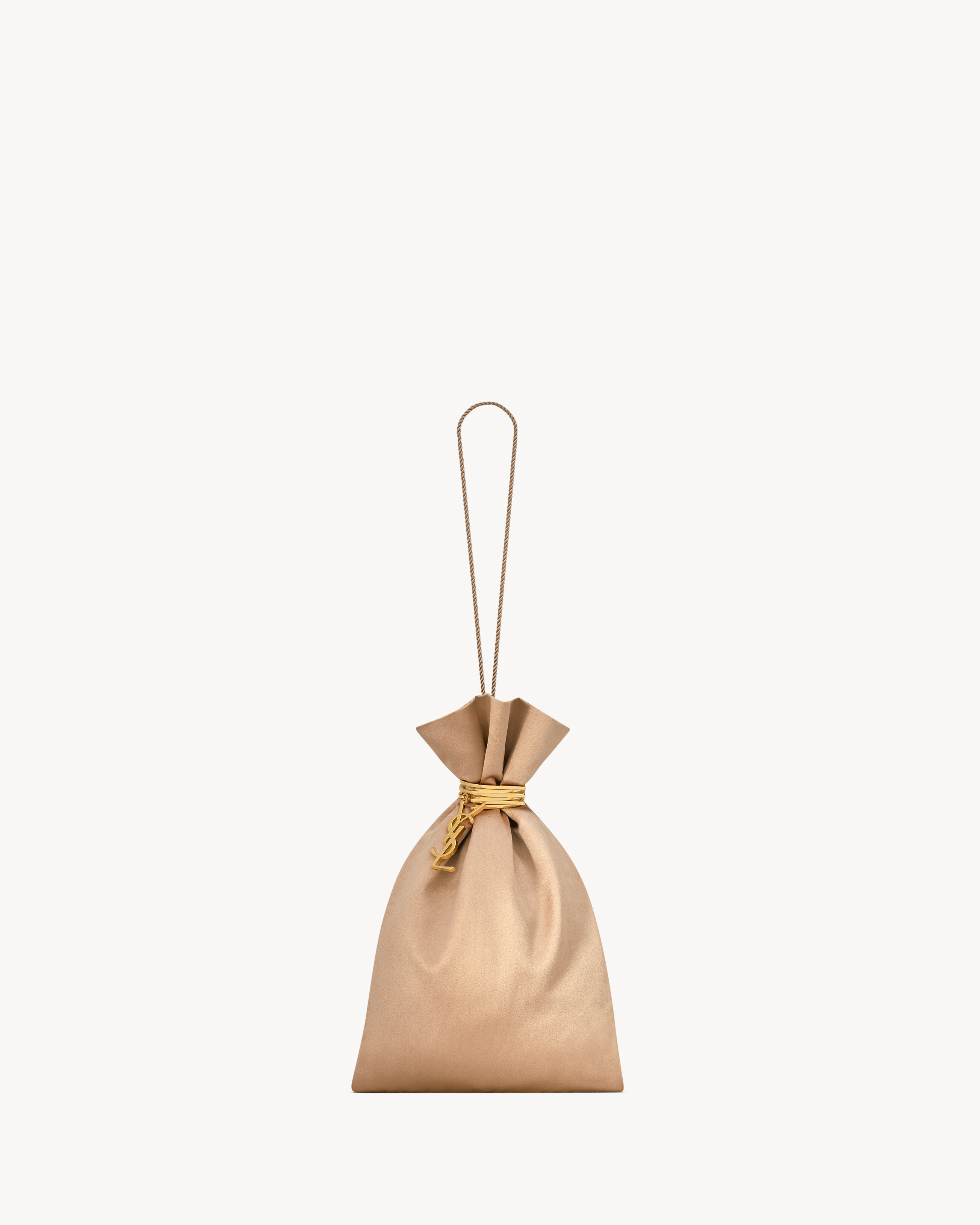 EVENING pouch in satin