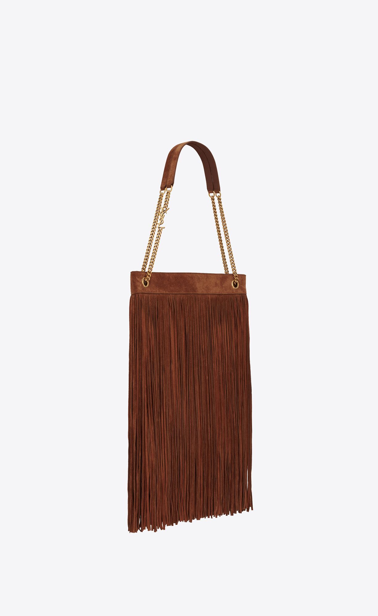 Grace large hobo bag in suede | Saint Laurent | YSL.com