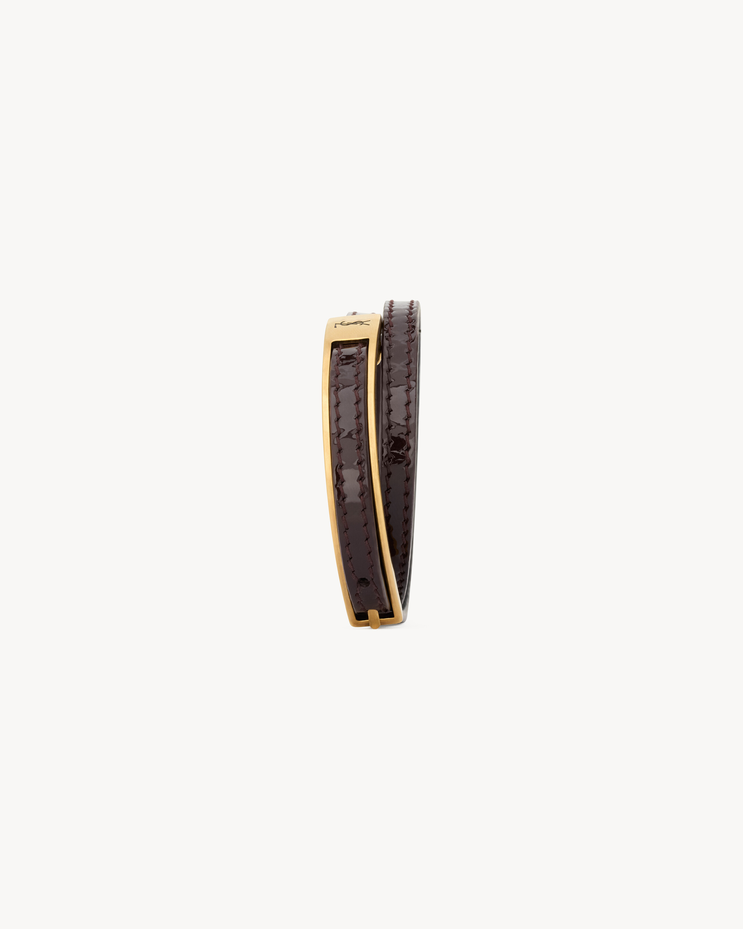 CASSANDRE buckle bracelet in leather