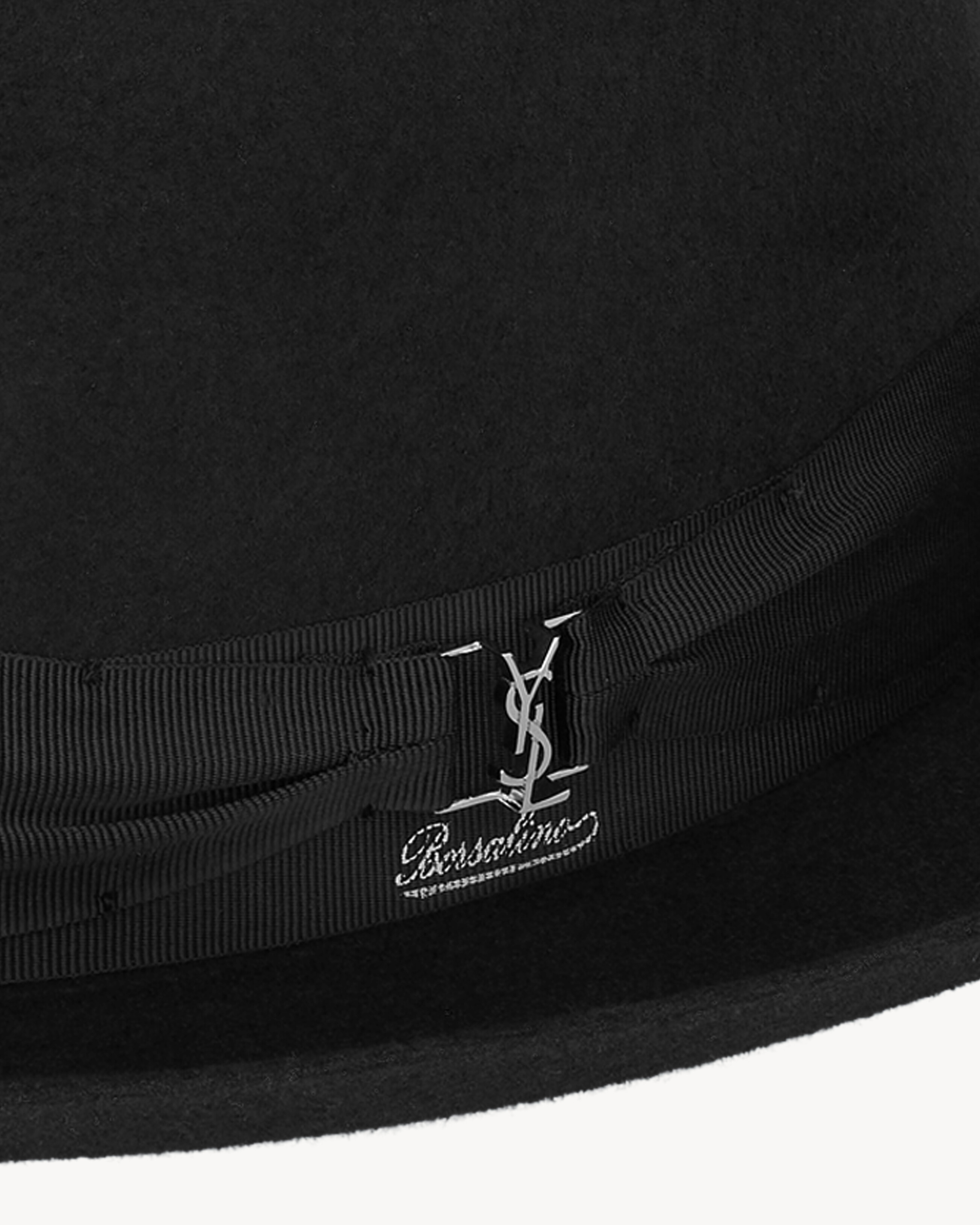 BORSALINO HAT IN WOOL FELT