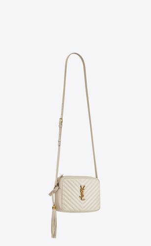 YSL - Lou Mini Bag in Quilted Grain de Poudre Embossed Leather –