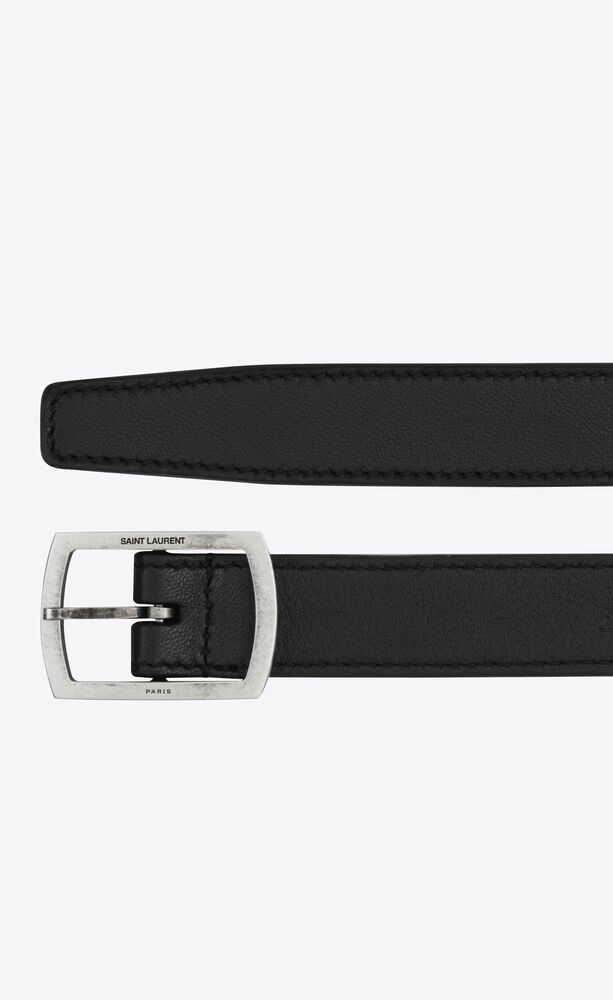 saint laurent buckle belt