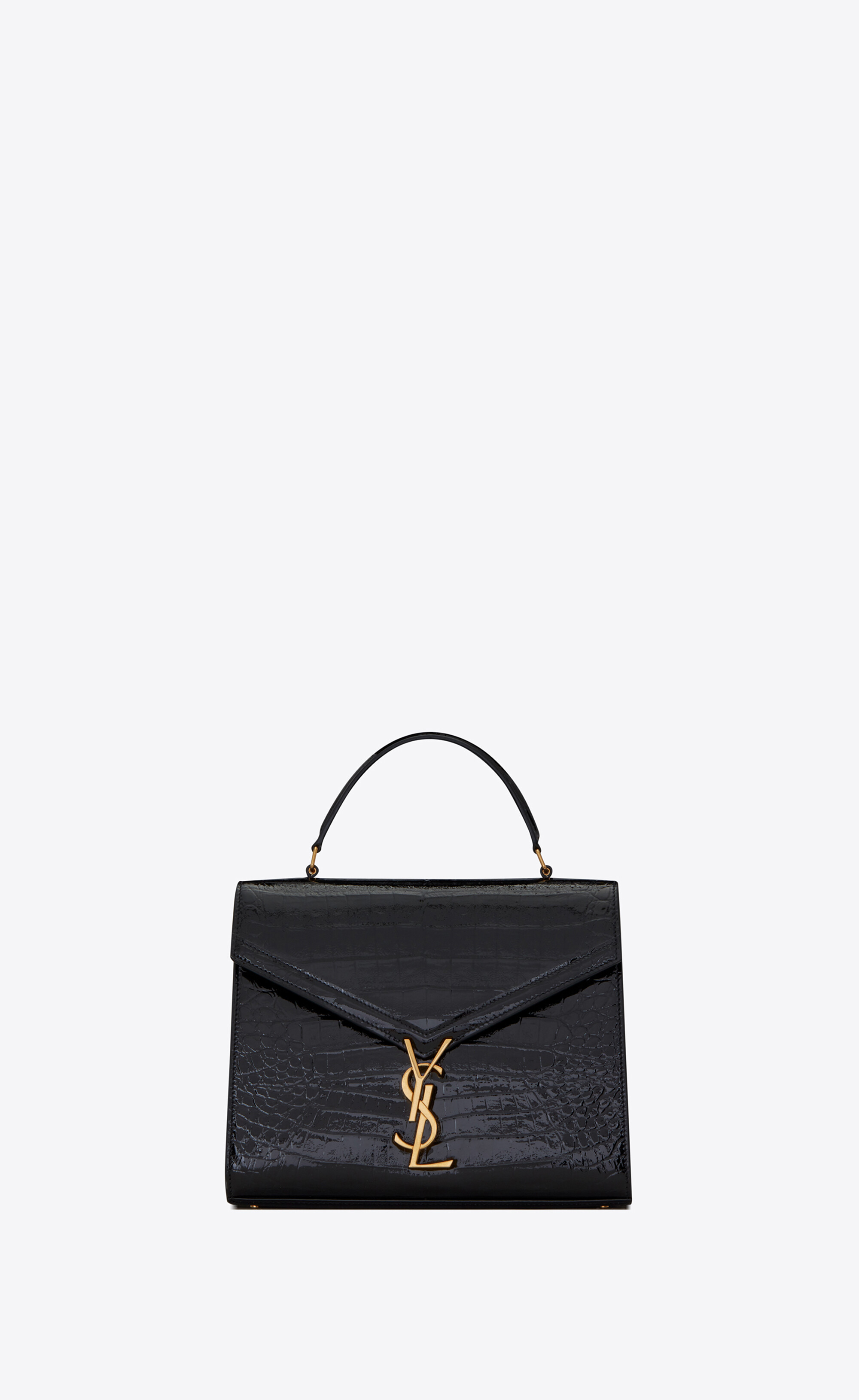 patent leather ysl bag