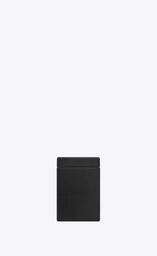 SAINT LAURENT PARIS cigarette box in smooth leather | Saint Laurent ...