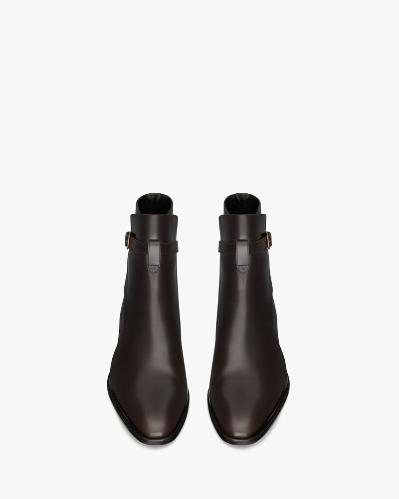 WYATT jodhpur boots in smooth leather