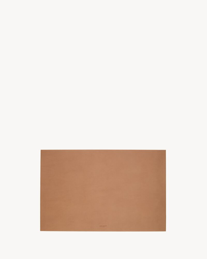 LARGE BOX IN VEGETABLE-TANNED LEATHER