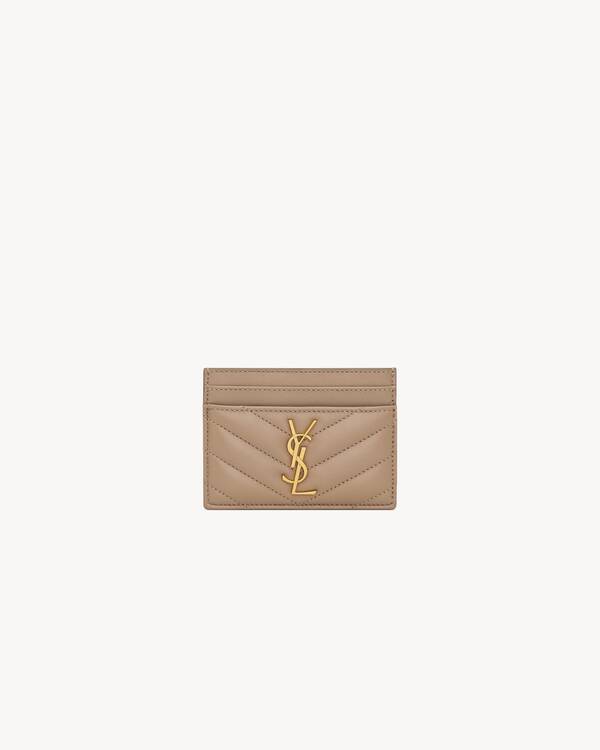 CASSANDRE MATELASSÉ card case in lambskin
