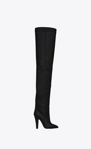 kensington over-the-knee boots in smooth leather