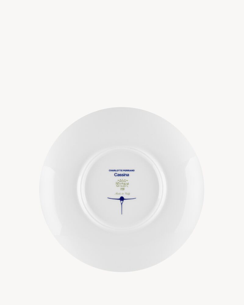 CHARLOTTE PERRIAND PLATES IN PORCELAIN