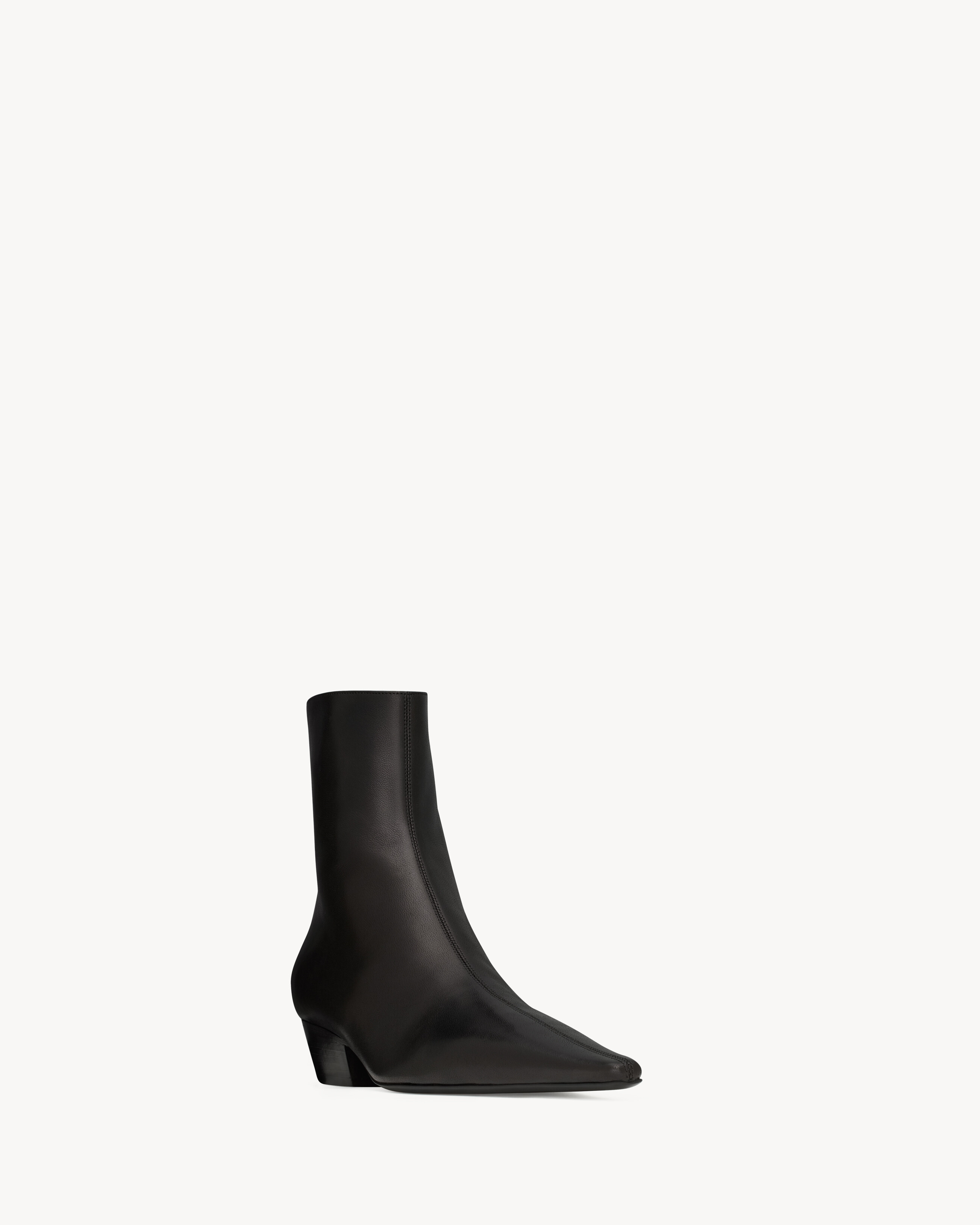 JILL booties in smooth leather