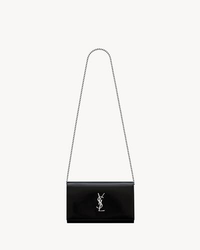 Saint Laurent black monogram chain wallet $1650 @ ysl.com My dream