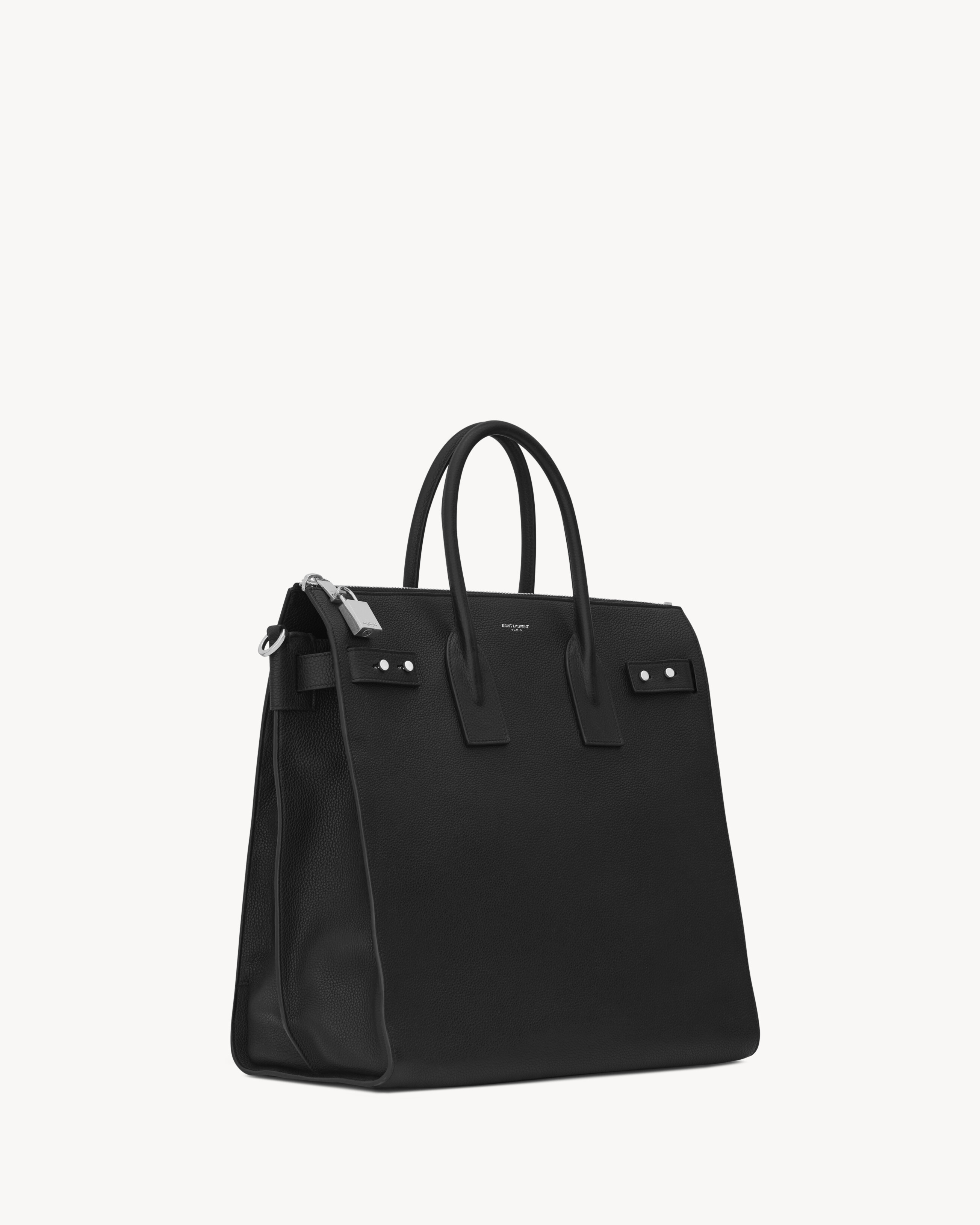 sac de jour north/south in grained leather