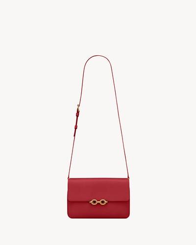le maillon satchel in smooth leather