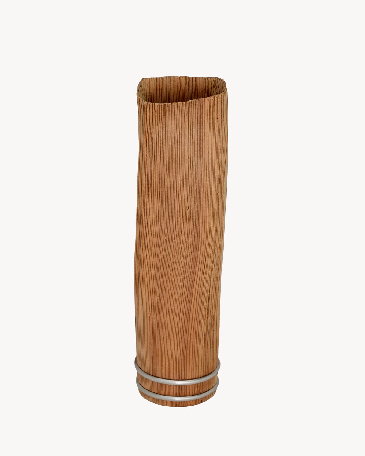 shuji nakagawa yorishiro vase in wood