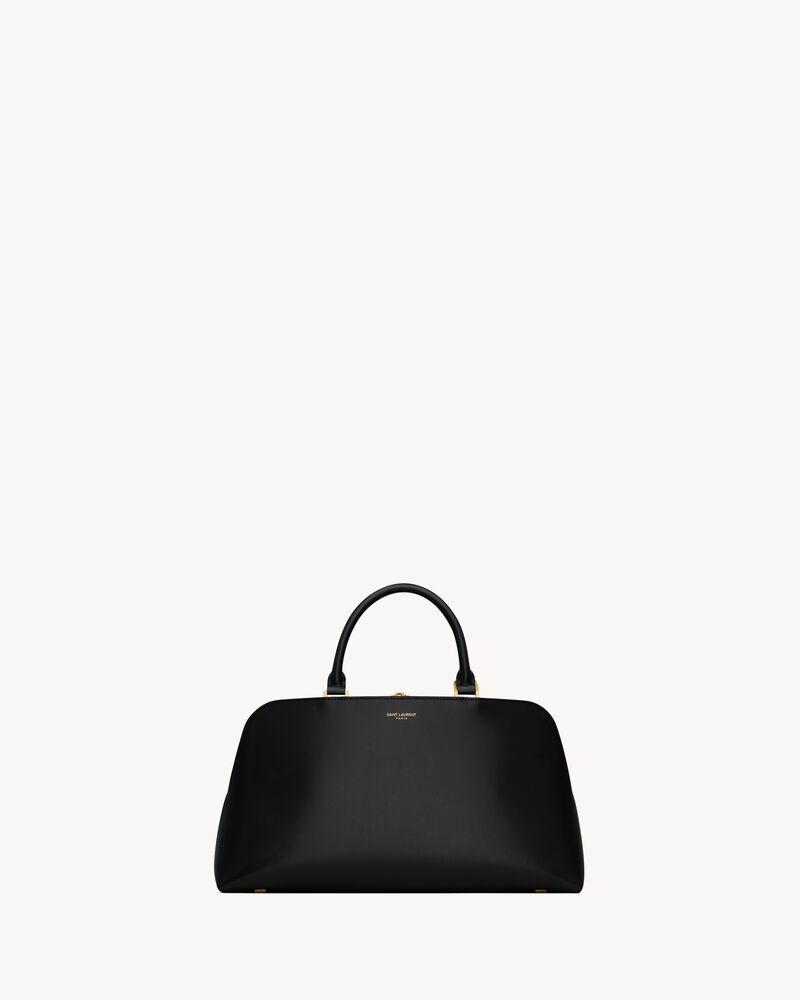 SAC DE JOUR duffle SMALL en cuir brillant