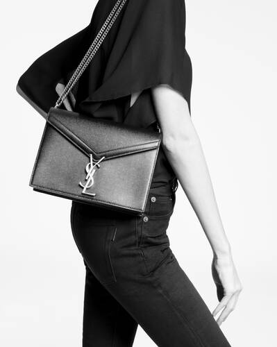 Saint Laurent Medium Cassandra Quilted Leather Envelope Bag - ShopStyle