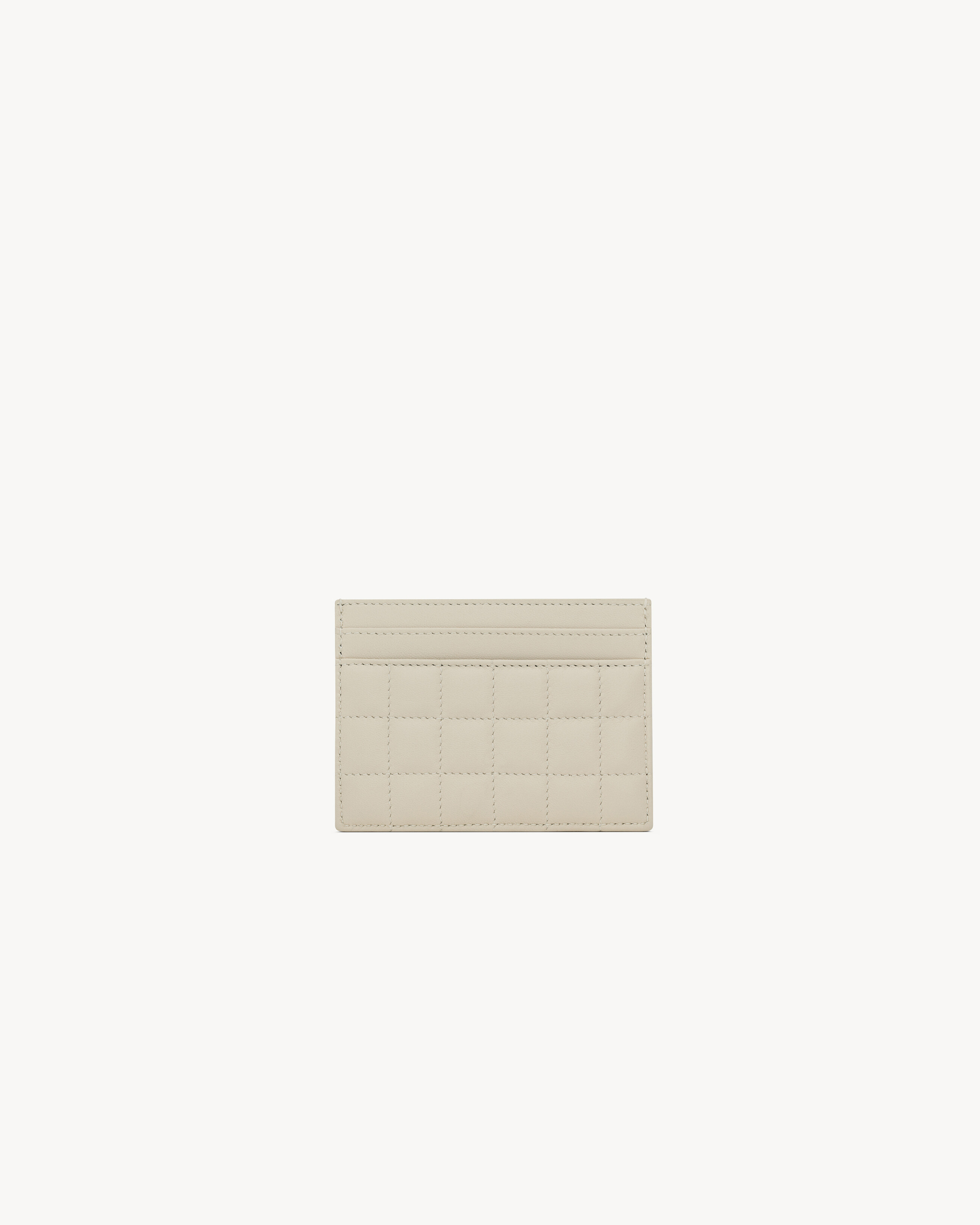 CASSANDRE MATELASSÉ CARRÉ card case in lambskin