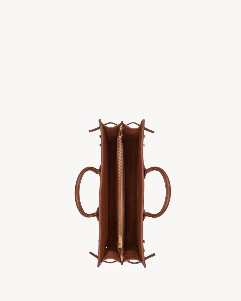 Sac de Jour thin large bag in grained leather