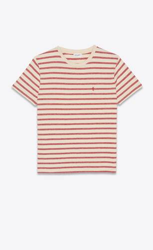 striped cassandre t-shirt in jersey