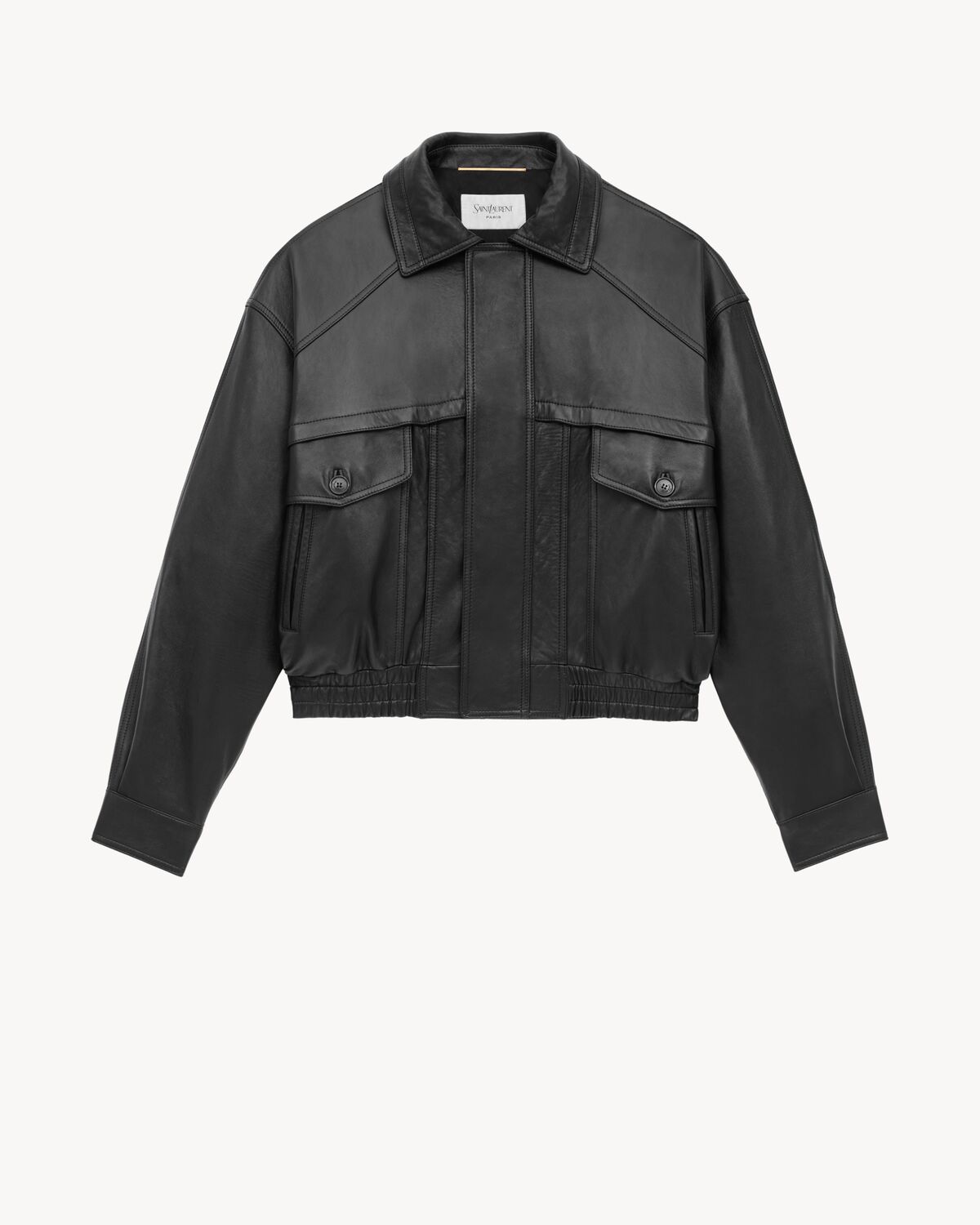 bomber jacket in lambskin