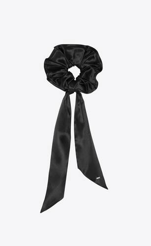 long scrunchie in silk satin