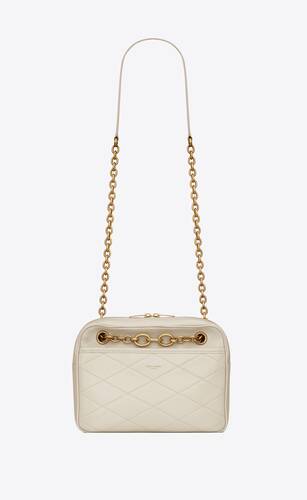 le maillon small chain bag in quilted lambskin